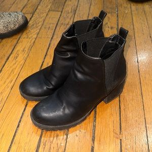 Dirty Laundry Black Booties